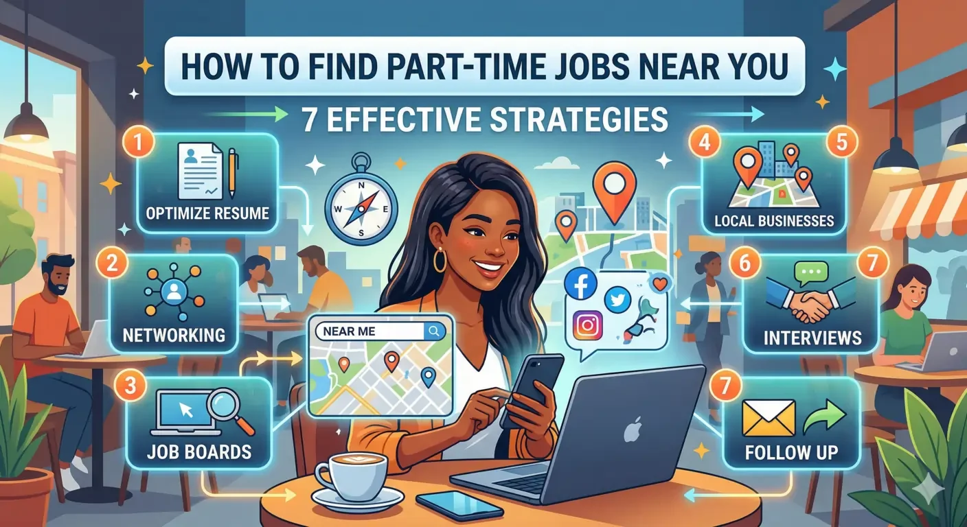 How to Find Part-Time Jobs Near You: 7 Effective Strategies