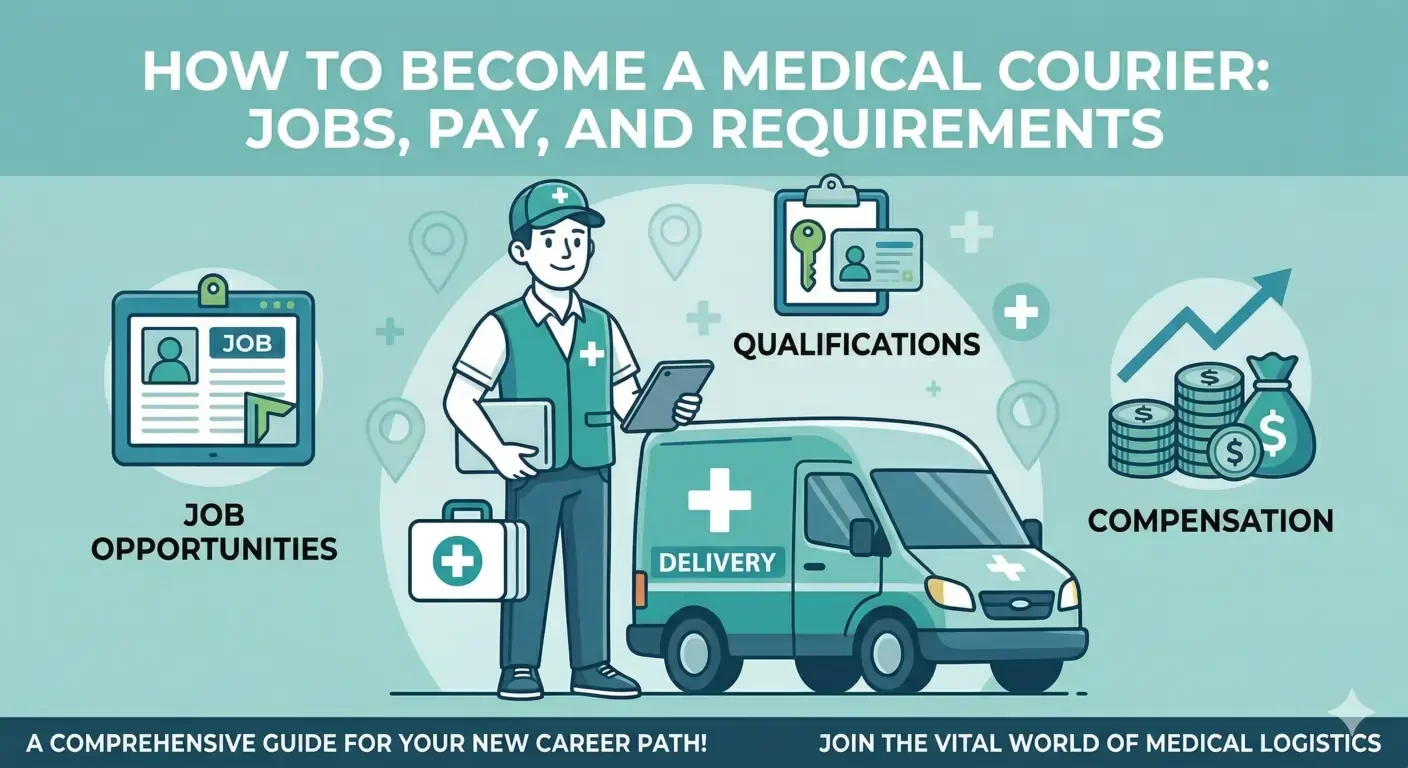 How to Become a Medical Courier: Jobs, Pay, and Requirements