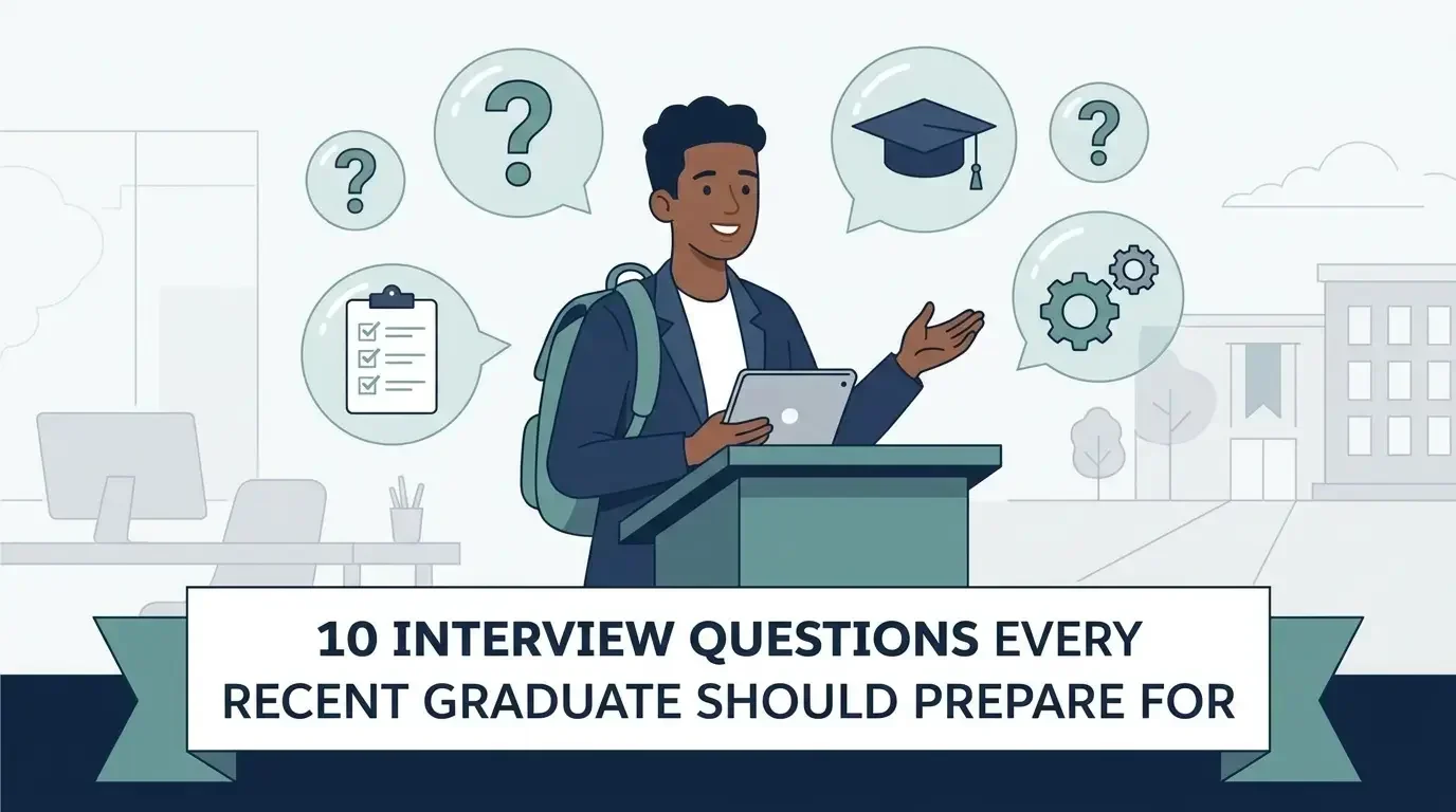 10 Interview Questions Every Recent Graduate Should Prepare For